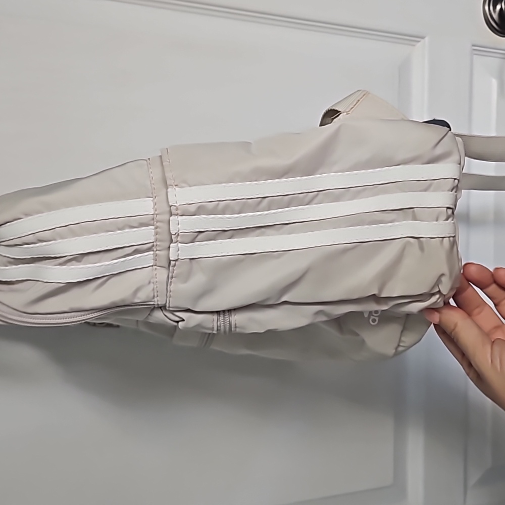 Adidas Essentials 2 Backpack In Beige & White - image 5